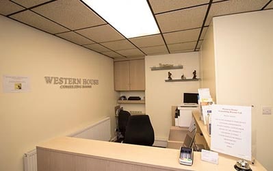 Western House Consulting Rooms Reception Desk